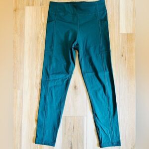 GB GIRLS GREEN LEGGINGS SIZE LARGE